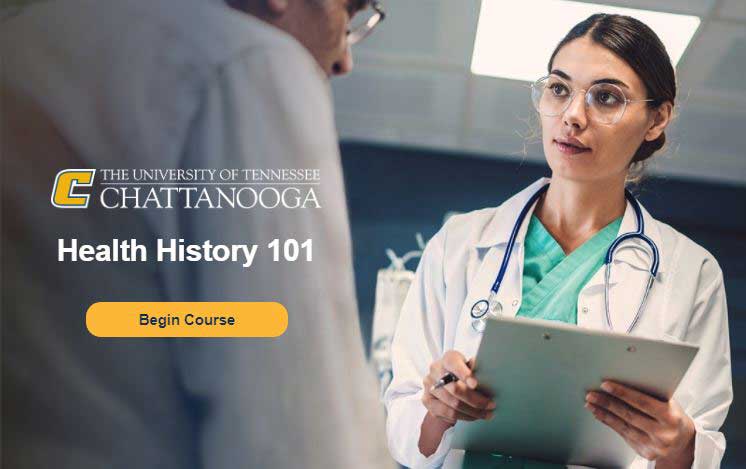 Interactive Health History screenshot