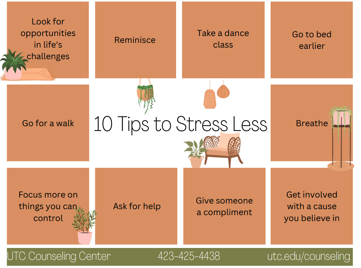 10 Tips to Stress Less