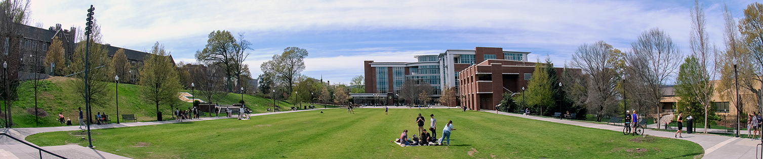 panoramic view of UTC campus