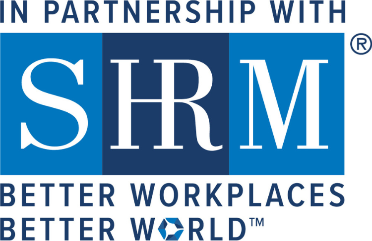 SHRM Education Partner logo. Identifies organizations approved by SHRM to offer SHRM certification preparation courses.
