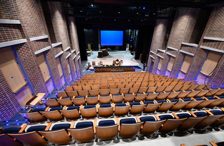Ward Theatre Inside Building 2022