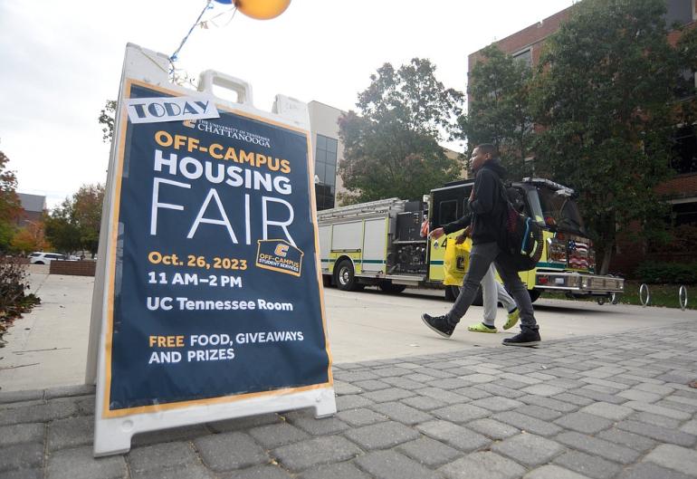 Off-Campus Housing Fair, Fall 2023 - Photo by Times Free Press staff photographer Matt Hamilton