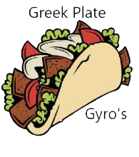 Greek Plate Gyro's Logo